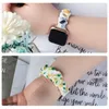 Materiałowa opaska do Apple Watch 42 / 44 / 45 mm pasek bransoleta bransoletka na gumce - ananas